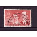 AUSTRALIA 1954 SG 272 3 1/2d SCARLET ROYAL VISI...