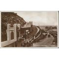 Llandudno, Conwy - Colonnade, Pier, cars - RP p...