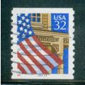 Used 2913 32c U.S. Flag Over Porch Fine CNS 333...