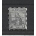 Trinidad&Tobago.SG209 2d Grey.Mounted Mint.Aug24