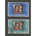 Antigua 1972 Royal Silver Wedding, used set. SG...