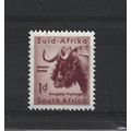 SouthAfrica.SG152 1d Black Wildebeest.Mounted M...