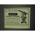 1913 Buff Engineering Instruments Ad - Quality ...