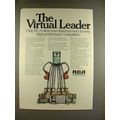 1970 RCA Computer Ad - The Virtual Leader!
