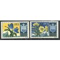 San Marino 1953 - SG465/466 - Flowers x 2 - MH