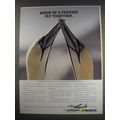 1991 Lufthansa Airline and Namib Air Ad - Birds of a feather fly together