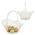 Körbchen set antikweiss 38cm Obstschale
