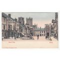 The Market Place Wells Postcard Somerset Local ...