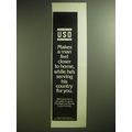 1974 USO United Service Organizations Ad - USO ...