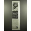 1933 Arvin Fan-forced Electric Heater Advertise...