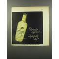 1955 Schenley Golden Age Gin Ad - Elegantly different.. delightfully dry
