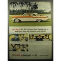 1957 Mercury Montclair Car Ad - The Big M for '57 - Dream-car designed