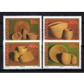 South Africa Transkei 219-222 MNH Basketry Weav...