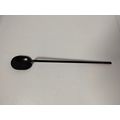 Primitive Iron Metal Ladle - Black -One end fla...