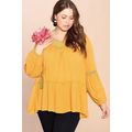 Solid Woven Loose-fit Tunic