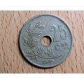 Belgium 1926 25 Centime Belgique (French Text) ...