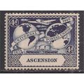 Ascension 1949 KGV1 4d Deep Blue UPU Postal Uni...
