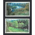 Luxembourg Europa Parks and Gardens 2v 1999 MNH...