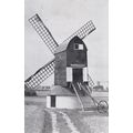 ED 103 PITSTONE WINDMILL. RP POSTCARD