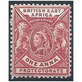 British East Africa 1896 SG66 1a Carmine-Rose M...