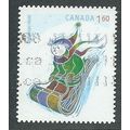 CAN 2008 $1.60 (S/A) 'CHRISTMAS' FINE USED (EBI...