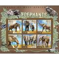 SIERRA LEONE 2015 SHEET MNH ELEPHANTS ELEFANTES...