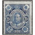 South Africa 1910 SG1 2 1/2d Deep Blue Mounted ...