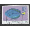 CKI 1995 80c 'FISHES' FINE USED (EBID71-844)
