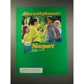 1990 Newport Cigarettes Ad