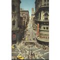 USA Postcard - Powell At Market Street, Turntab...