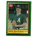 1991 Topps Magazine baseball TM38 Todd Van Popp...