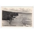 Gwithian Beach & Cliffs Looking Towards Hayle P...