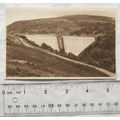 vintage postcard Pen Y Gareg Dam, Elan Valley