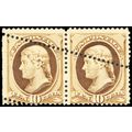 209, Mint NH 10¢ Double Perforations Error - Ve...