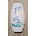 Dolphins Humidifier Wall Vase Ceramic Vintage 1...
