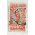 CONGO 1907 30c BAKALOIS WOMAN USED