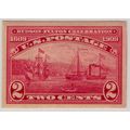 US 373 MH VF 2c Hudson-Fulton Celebration imper...