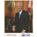 Charlie Crist Florida Governor USA Hand Signed ...