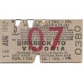 B.R. Edmondson Ticket - Birkbeck to Victoria
