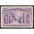 235, Mint VF NH 6¢ Columbian - Very Fresh Stamp...