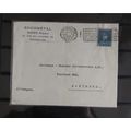 SC010 BELGIUM COVER 1936 CLEAR BRUXELLS CANCEL ...