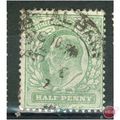 GB stamps 1902-10 -1/2d SG215 St Albans cancel 3