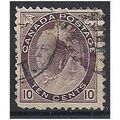 Canada 1897 SG149 10c Brownish-Purple Fine Used...