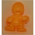 1989 Disney Plastic Huey Yellow Jell-O Mold