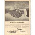 beech aircraft corp 1953 thousand mile handshak...