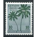 Ceylon 1951 SG422 10c Green & Blue-Grey Unmount...