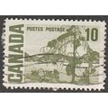 Canada 1967-73 $0-10c Olive-Green. Fine Used