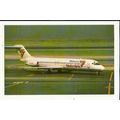 Aviation MIDWAY METROLINK DC-9-31 Postcard by M...