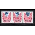 CVP33 46c Shield Very Fine MNH Strip of 3 PA5358