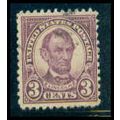 Used 635 3c Abraham Lincoln Barely Clears M09870
